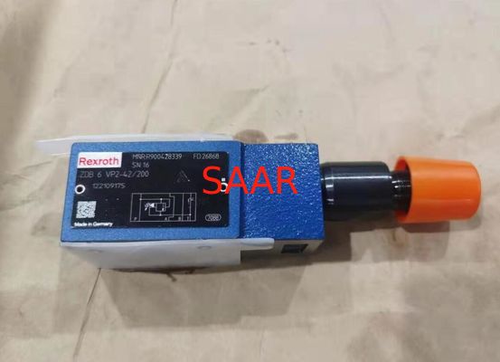 Rexroth R900428339 ZDB6VP2-42/200 ZDB6VP2-4X/200の圧力によって操縦される安全弁