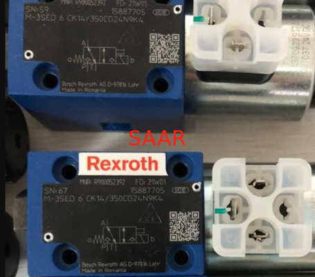 R900052392 Rexroth ディレクショナル シート バルブ M-3SED6CK14/350CG24N9K4 M-3SED6CK1X/350CG24N9K4 M-3SED6 シリーズ