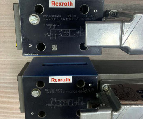 0811404803 4WRPEH10C4B100L-2X/G24K0/A1Mの4WRPEH10C4B100L-20/G24K0/A1M方向制御弁の統合された電子工学