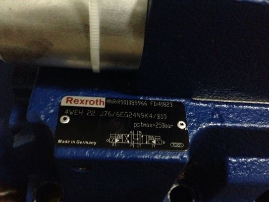 R901089966 4 WEH 22 J 7 X/6例えば。24N9K4/B10 4 WEH 22 J 76/6例えば。24N9K4/B10電気流体式の作動を用いる方向スプール弁