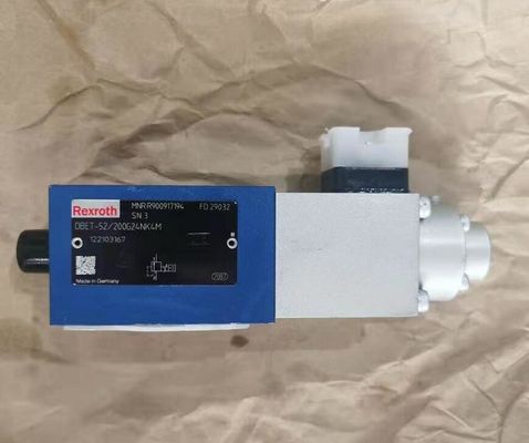 Rexroth R900923565 DBET-5X/200G24NK4M DBET-52/200G24NK4M比例した圧力安全弁