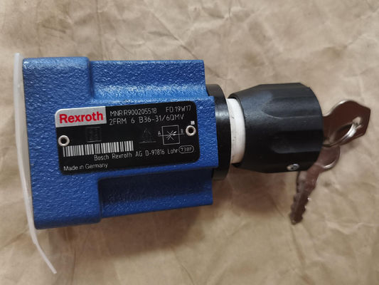 Rexroth R900205518 2FRM6B36-3160MV 2FRM6B36-31/6QMVのソレノイド- Diectionalの作動させた制御弁