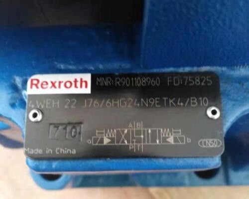 R901108960 4WEH22J76/6HG24N9ETK4/B10 4WEH22J7X/6HG24N9ETK4/B10のタイプ4WEH22Jの方向スプール弁