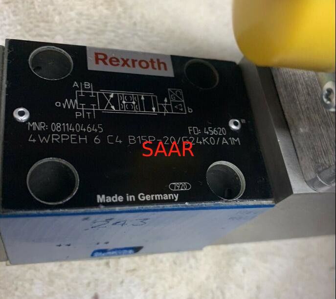 0811404645 4WRPEH6C4B15P-2X/G24K0/A1Mの4WRPEH6C4B15P-20/G24K0/A1M方向制御弁の統合された電子工学
