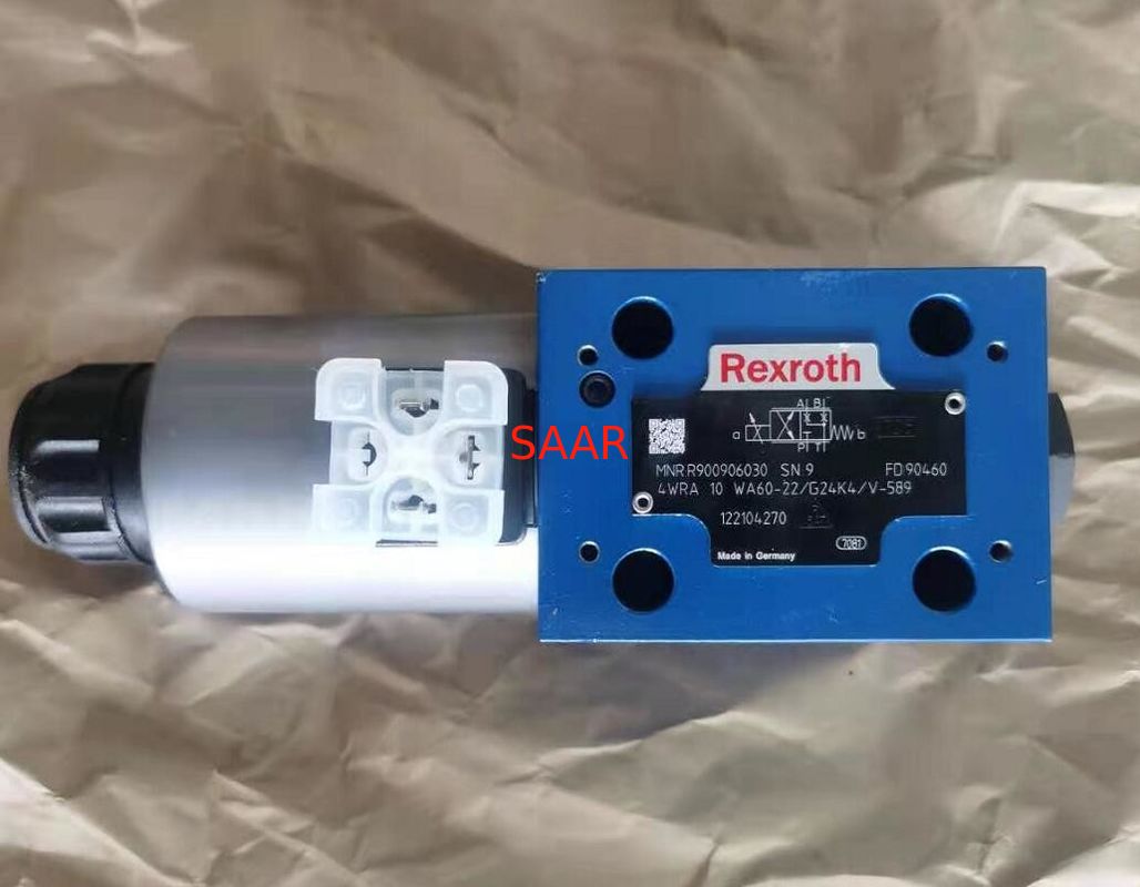 Rexroth R900906030 4WRA10WA60-2X/G24K4/V-589 4WRA10WA60-22/G24K4/V-589の比例した方向弁