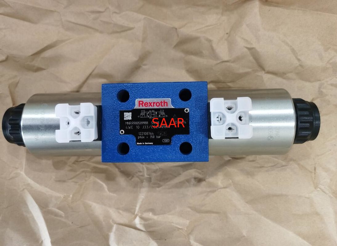 Rexroth R900589988 4WE10J3X/CG24N9K4 4WE10J33/CG24N9K4   方向スプール弁、ソレノイドActuaによって直接作動させて、