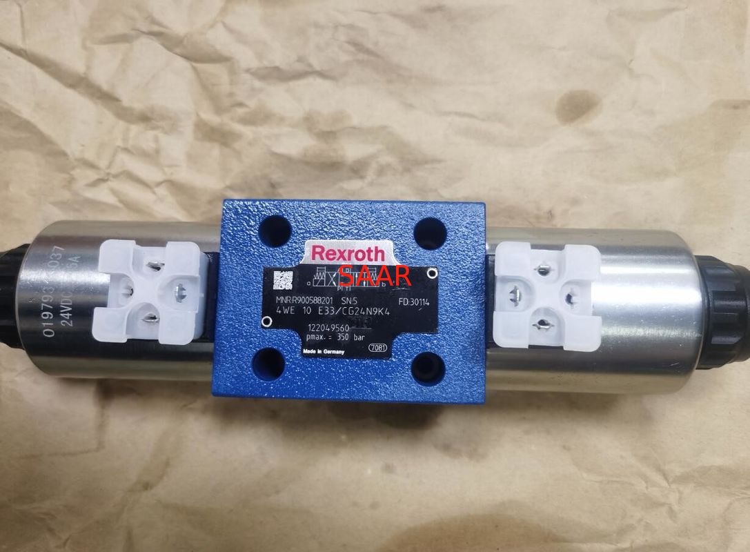 レックスロス R900588201 4WE10E3X/CG24N9K4 4WE10E33/CG24N9K4 方向スロールバルブ 磁気電源で直接操作