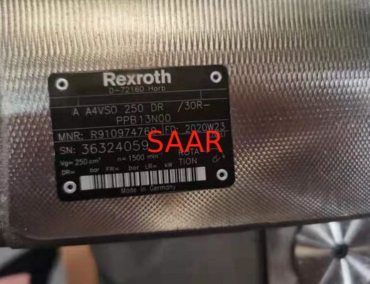 Rexroth R910974769 A4VSO250DR/30R-PPB13N00の軸ピストン可変的なポンプ