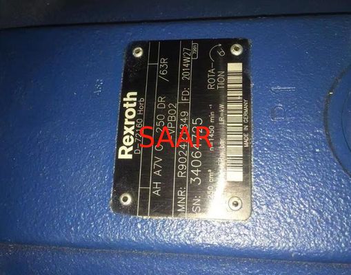 R902421849 AHA7VO250DR/63R-VPB02 Rexroth軸ピストン可変的なポンプA7VO250DRタイプ