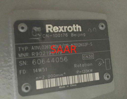R902196119 A11VLO260LRDU2/11R-NZD12K02P-S Rexroth A11VOのタイプ軸ピストン可変的なポンプ