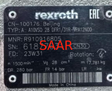 REXROTH R910916805, A10VSO28DFR1/31R-VPA12N00 A10VSOシリーズ アキシャルピストン可変ポンプ