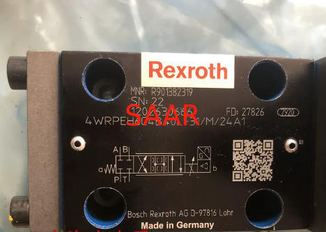 R901382319, 4WRPEH6C4B40L-3X/M/24A1 レクストロース 4WRPEH6 -3X 高応答方向制御弁、直動式、電気的位置フィードバックおよび統合電子機器（OBE）付き